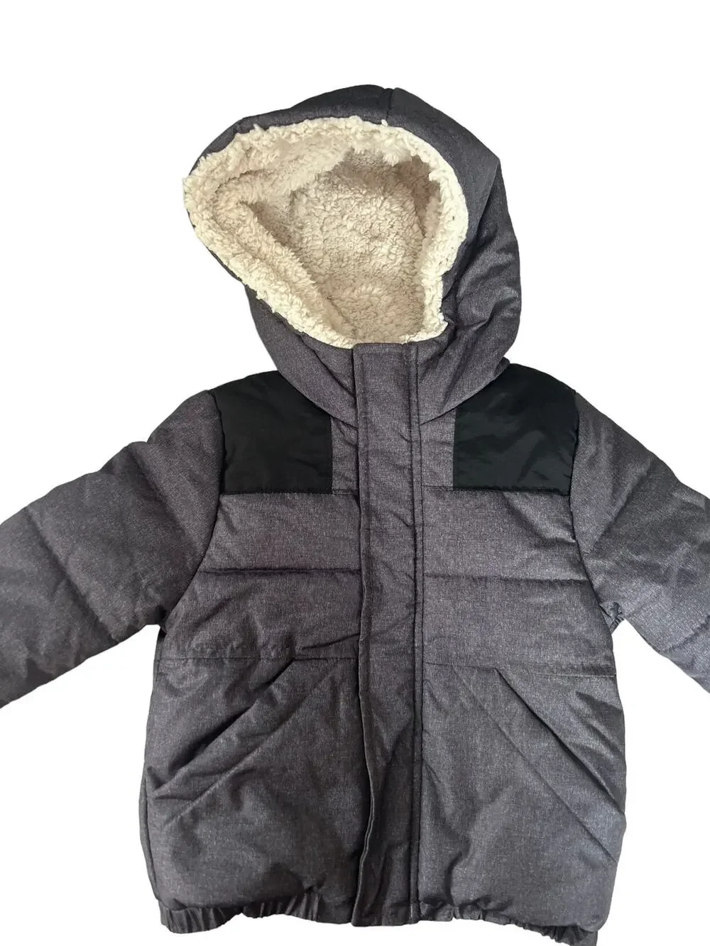 Carters Grey Hooded Jacket size 3